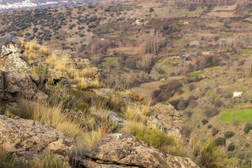 mountainous landscape of Sierra Nevada (Spain)