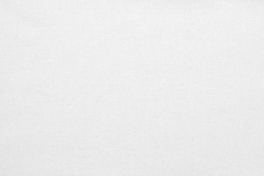 White cotton fabric texture background, seamless pattern of natural textile.