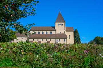 St. Georg Church on Reichenau Island has been standing here for over 1000 years. There are no buildings from this time in the distance after destructive forces of all kinds. Like a rock of love.