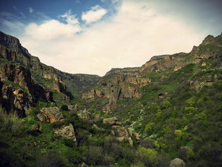 Obraz premium Summer mountain landscape in Armenia