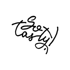 Text lettering scandinavian style. Design for print card, prints, tee, cafe, sticker etc