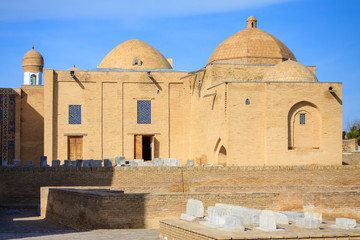 Architectural detail of the necropolis of Shakhi Zinda, Samarkand, Uzbekistan