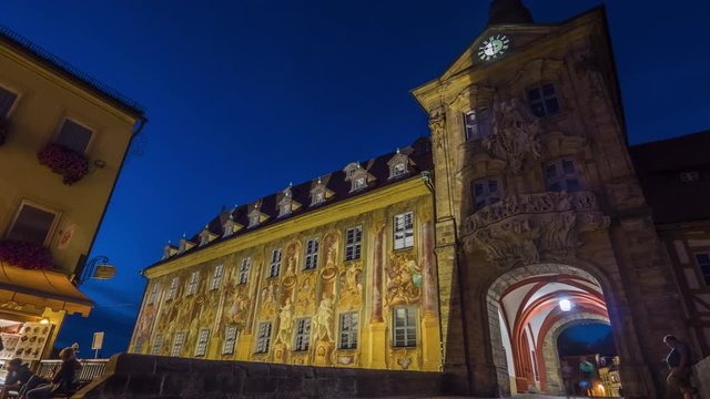 Timelapse of the Altes Rathaus in Bamberg