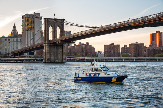 New York City Police Department Boat