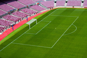 Obraz premium soccer field