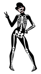 3D Rendering Halloween Party