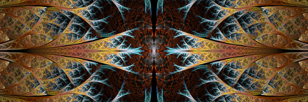 Colorful Fractal Background