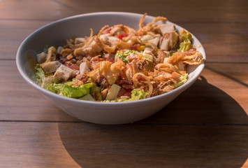 Ensalada de pollo