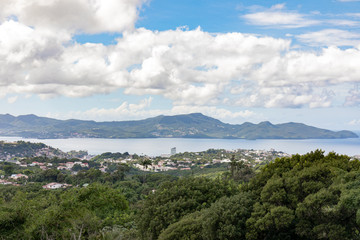 Fort-de-France, Martinique, FWI - View to the bay of Fort-de-France from Balata