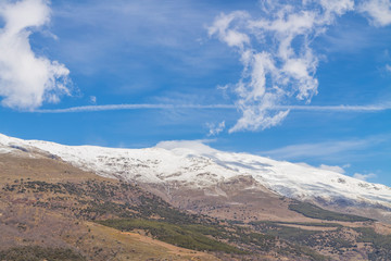mountainous landscape of Sierra Nevada (Spain)