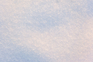 white snow surface, background, texture