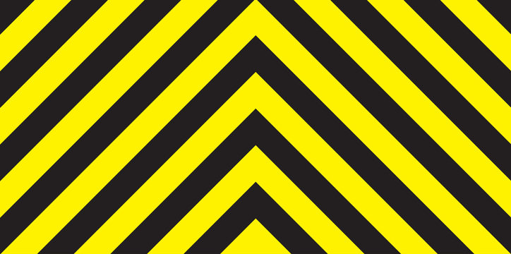 Black And Yellow Chevron Background