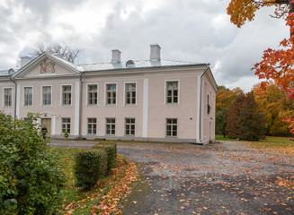 Fototapeta na wymiar kostivere manor estonia europe