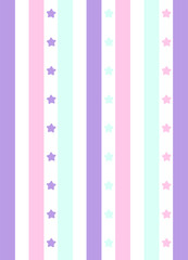 Attractive, cute children`s background with colorful stripes