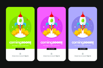 Fototapeta premium set of colorful icons