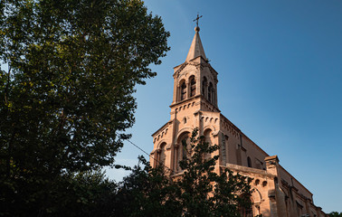 Fototapeta na wymiar Église Saint Flavien a Toulon