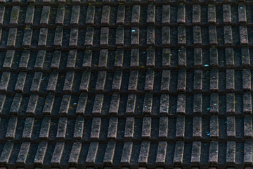 close-up photo of old ceramic tile