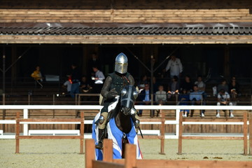 13th-century knights in armor