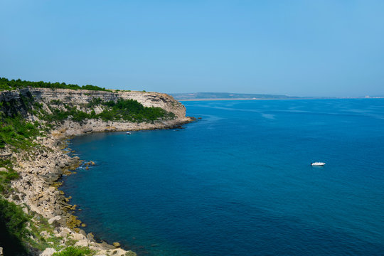 Cap des Freres cape in Leucate, France.