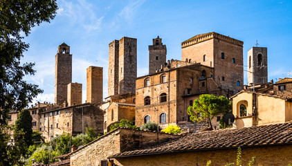 old town of san gimignano