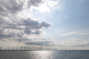 Offshore Windpark Lillgrund, Schweden / Dänemark - Windräder - Strom - Energie - Elektrizität -...