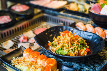 japanese traditional food ,salad