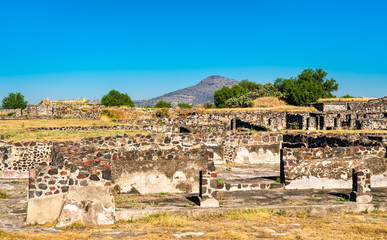 View of Teotihuacan in Mexico