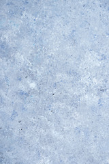 Top view of  handmade backdrop, delicate blue pastel.