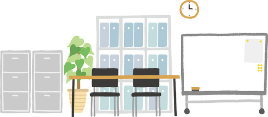 オフィス　ミーティングルーム、会議室のインテリア