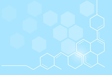 Abstract geometric shape medicine and science concept background. Medical Icons