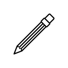 pencil icon vector trendy style