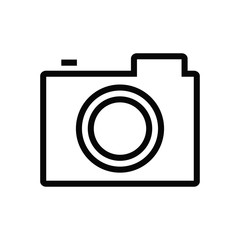photo icon trendy flat design