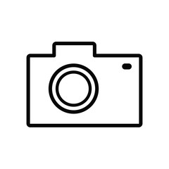 photo icon trendy flat design