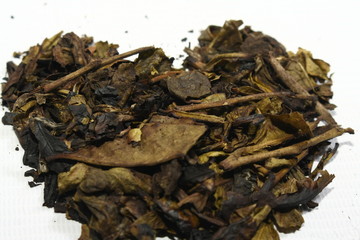 tea isolated on white background