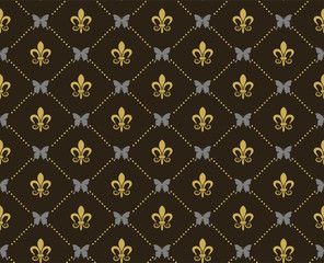 Seamless Foral Pattern, Vector