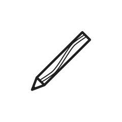 pencil icon vector trendy style
