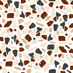 Terrazzo seamless pattern