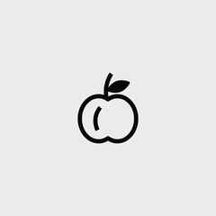 Apple icon. EPS vector file