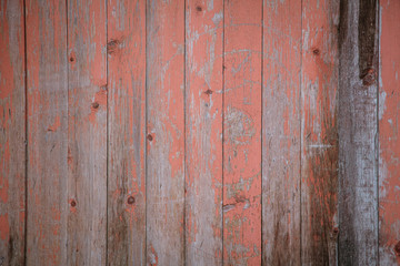 Old wooden boards on the fence as an abstract background