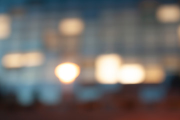 Abstract blur office building background