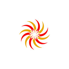 Swirl logo design vector template