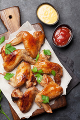 Hot chicken wings