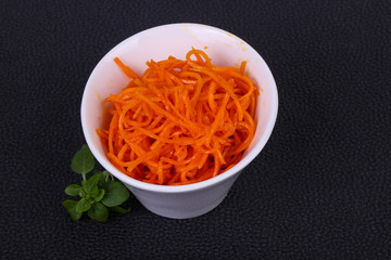 Korean cattot snack salad