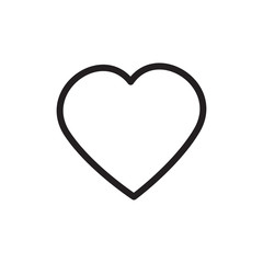 Hearth Icon Vector Design Template