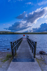 Fototapeta premium Lough Fea, The Sperrins, County Tyrone, Ulster, Northern Ireland