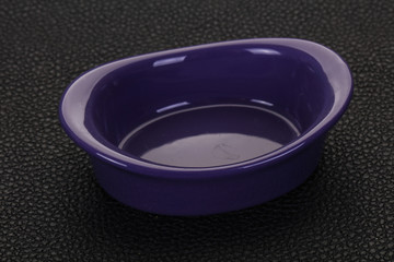 Empty ceramic bowl