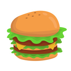  Snack hamburger sandwich