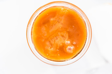Homemade caramel
