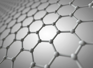 Graphene crystal lattice
