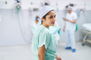 Our skilled, favorite doctor at the intensive care unit